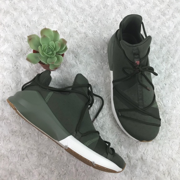 puma fierce olive green